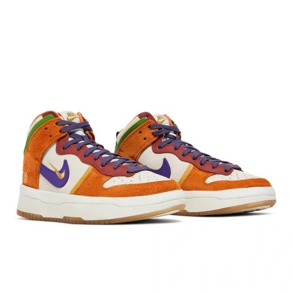 Nike Dunk High Setsubun UP PRM WMNS Sail/Canyon Purple sneakers - athletic shoes - Picture 11 of 16